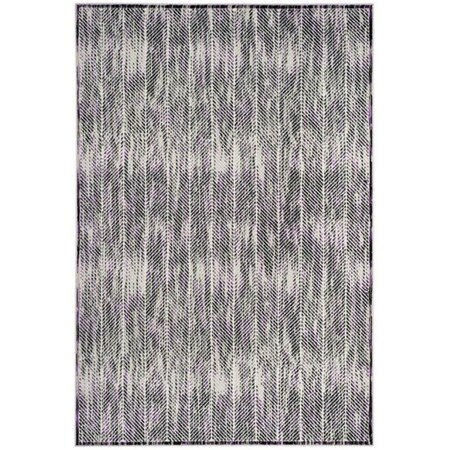 Safavieh 5 ft. 1 in. x 7 ft. 6 in. Contemporary Skyler Power Loom Area Rug Grey & Purple SKY194R-5